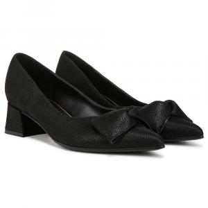 Туфли на каблуке с бантом Mavis от Naturalizer, black suede
