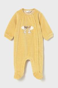 Детский комбинезон-пижама Mayoral Newborn, желтый
