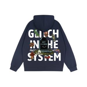 Толстовка Unisex Hooded Moderate Regular ZIAREL, темно-синий