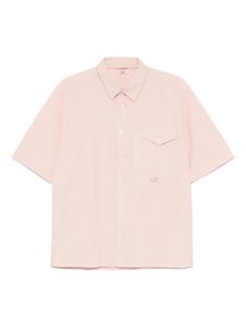 Рубашка с короткими рукавами C.P. Company, розовый