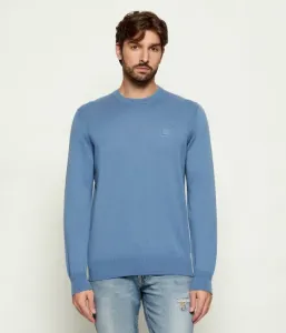 Свитер Кановано_S regular fit Boss Orange, синий