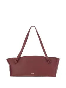 Сумка на молнии JIL SANDER, коричневый