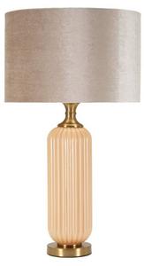 Настольная лампа Mauro Ferretti Perly C, розовый - стекло - 36 x 64 x 36 см