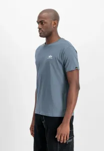 Футболка с небольшим логотипом Alpha Industries, Denim Blue