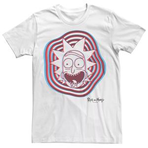 Мужская футболка Rick And Morty с психоделическим изображением Рика Licensed Character