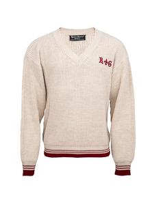 Мужской вязаный свитер в университетском стиле Roberto Geissini