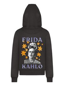 Толстовка с капюшоном Frida Kahlo Star Graphic черного цвета F4NT4STIC