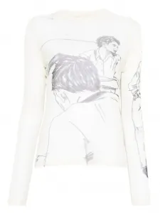 Футболка с длинными рукавами JW ANDERSON, нейтральный