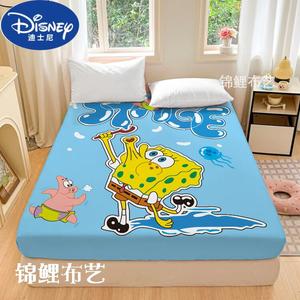 Disney Простыня на резинке 200х200х30 см с принтом SpongeBob SquarePants 14