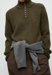 Джемпер Mango Jumper, Khaki