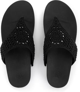 Сандалии Sak Everly Slide - женские модные босоножки на плоской подошве с мягкой амортизирующей стелькой - пляжные слипоны для повседневной носки The Sak, черный