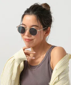 Солнцезащитные очки Boston Smoke 99% защита от УФ-излучения Bayflow, цвет Clear Yellow 60