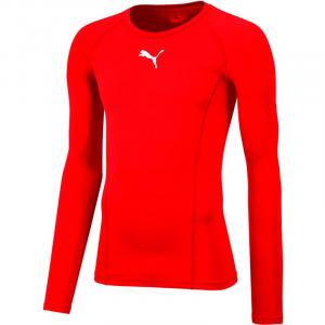 Shirt liga baselayer tee ls Puma, красный