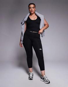 Леггинсы North Face Plus размера Flex с высокой посадкой, 25 дюймов, цвет TNF, черный