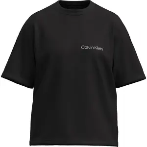 Пижамная футболка Calvin Klein LV00NM2929 с коротким рукавом, черный