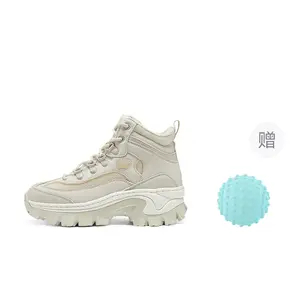 Ryze дышащие увеличивающие рост кроссовки High Top повседневные женские Skechers, бежевый