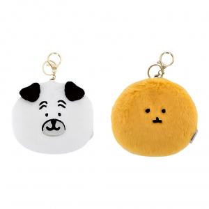 Кошелек-подвеска в форме головы Chiikawa Nongdamgom Joke Bear And Friends Collection, плюшевая кукла, высота 13см Friendship