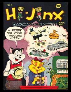Hi-Jinx #5: Golden Age Animal Humor Comic 1948 (CreateSpace Independent Publishing Platform)