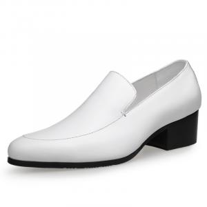 LUOMAIKE Туфли мужские низкие, белые/черные