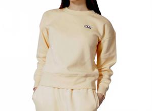 Fila Классическая толстовка Stina с круглым вырезом, персикового цвета