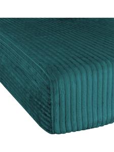 Aspero Простыня из полосатой фланели Parana цвета бензина