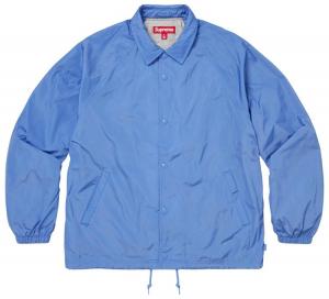 Куртка Supreme Old English Arc Coaches Jacket, светло-голубая