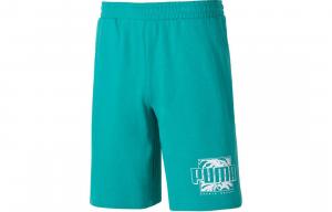 Повседневные шорты мужские PUMA, синий/зеленый