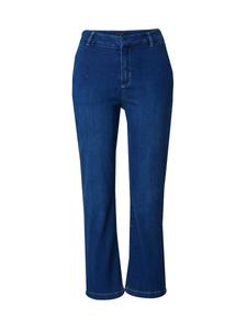 Расклешенные джинсы COMMA, синий деним