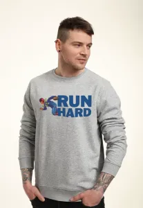 Толстовка run hard Henry Tiger, Heather Grey