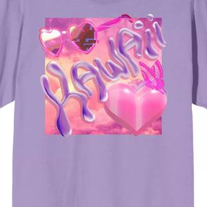 Мужская хромированная футболка Baddie Y2K Trend с графическим рисунком Licensed Character