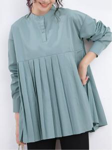 Новая блузка для женщин Doux Belle, цвет Blue