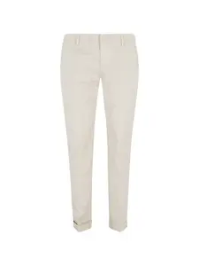 Брюки зауженного кроя Dondup, бежевый