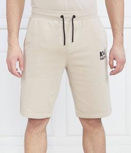 Шорты Karl Lagerfeld Regular Fit, бежевый