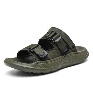 Shiozawa Зеленые пляжные сандалии для мужчин, цвет Green