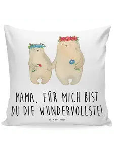 Подушка Mr & Mrs Panda 40x40 Bären, белый