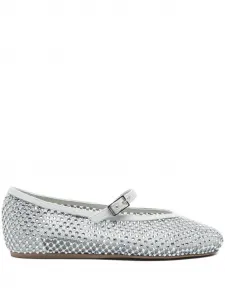 Балетки Gilda с металлической пряжкой Le Silla, серебристый