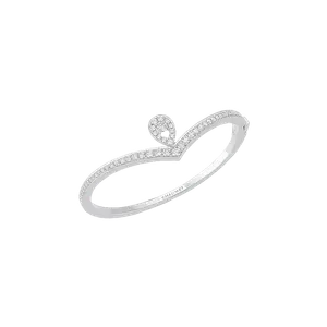 Браслет Chaumet Joséphine aigrette из белого золота с бриллиантами