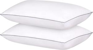 Generic Подушка для поддержки шеи с наполнителем стандартного размера Light Gray