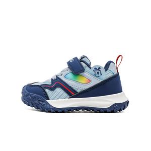 Нескользящие, износостойкие, дышащие, низкие детские кроссовки для повседневной носки. Для детей от 3 до 7 лет. BOBDOG, синий