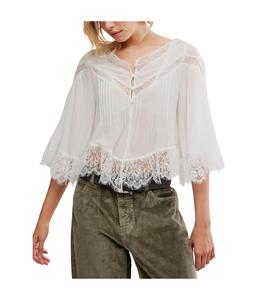 Топ Free People Bali Midnight Rain Top, цвет Clean Ivory