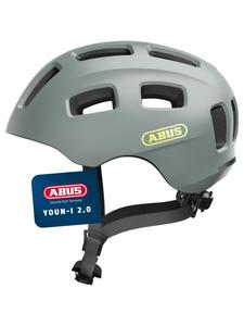 ABUS Детский шлем Youn-I 2.0 в прохладном сером цвете