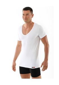 Дышащая майка с короткими рукавами и глубоким V-образным вырезом Albertkreuz