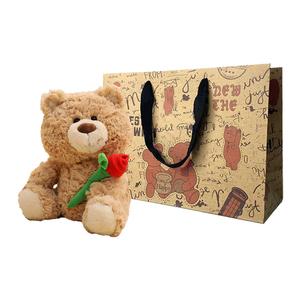 Howard Плюшевая игрушка Rose Bear кукла плюшевая кукла высота 28см/33см