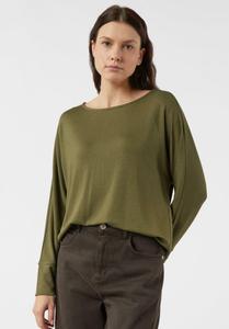Топ comma Long sleeved top, Olivgrün/Olive