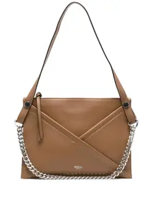 Сумка на плечо на молнии Mulberry, коричневый