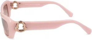 Солнцезащитные очки Moncler Minuit ML0245 72Z, розовые, 55 мм, Pink