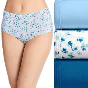 Женский Jockey 3 шт. Комплект трусиков Supersoft 2073, цвет Layered Sprig