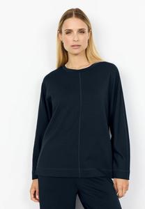 Топ Soyaconcept Long sleeved top, Navy/Dark Blue