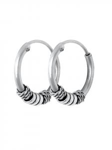 Lucardi Серьги из серебра 925 пробы