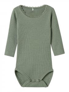 Name it Боди с длинными рукавами в кувшинке